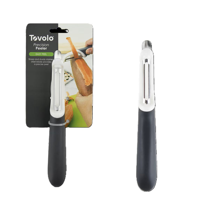 Tovolo Precision Peeler Non-slip Stainless Steel Tip Dishwasher Safe
