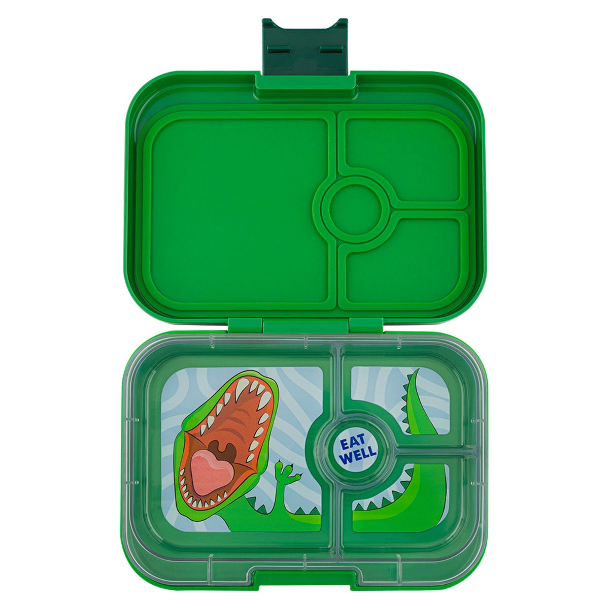 Yumbox Panino Lunch Box 4 Compartment (Jurassic Green - Dinosaur) [DSG:GREEN DINOSAUR]