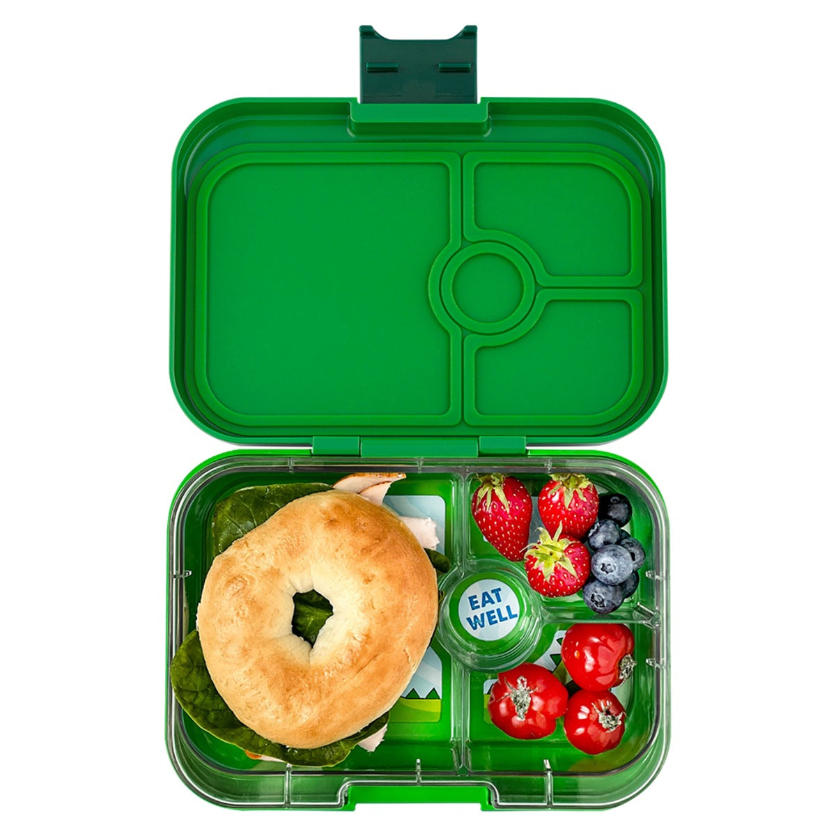 Yumbox Panino Lunch Box 4 Compartment (Jurassic Green - Dinosaur) [DSG:GREEN DINOSAUR]