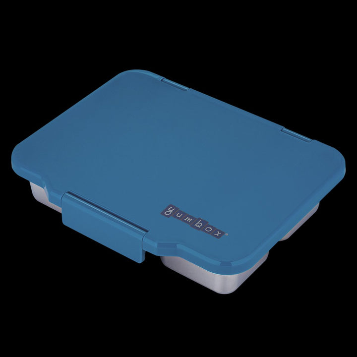 Yumbox Pret Lunch Box Stainless Steel Bento Box 4 Compartment [CLR:NORMANDY BLUE]