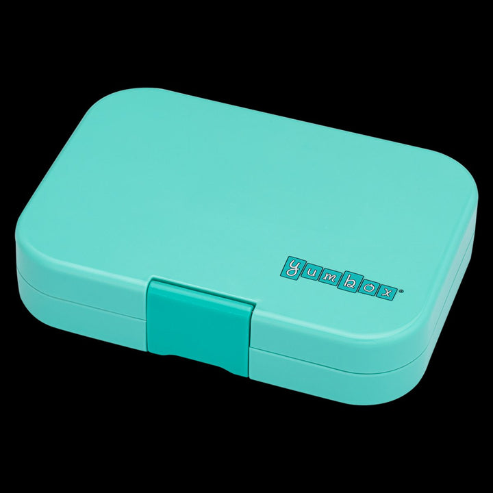 Yumbox Panino Lunch Box 4 Compartment (Miami Aqua - Rainbow) [Dsg:Aqua Rainbow]