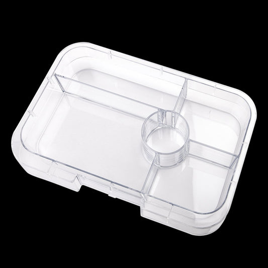 Yumbox Tapas 5 Compartmnet Tray Insert - Clear