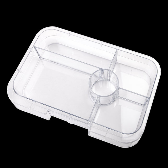 Yumbox Tapas 5 Compartmnet Tray Insert - Clear