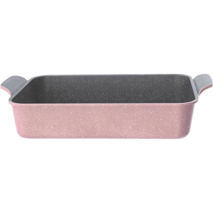 Neoflam Venn Roaster Medium Pink Marble 43X23X9.7Cm