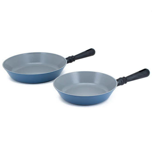 Neoflam 24Cm And 28Cm Frypan Pack - Blue