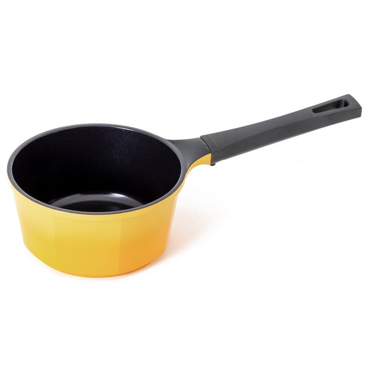 Venn Die-casted Sauce Pan 18cm In 2tone Yellow And With Induction