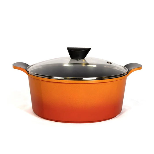 Neoflam Venn Casserole 28Cm Orange Induction