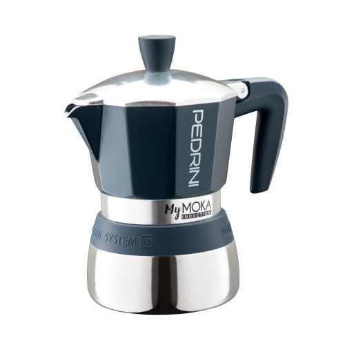 Pedrini Mymoka Induction Coffee Maker, 3 Cups