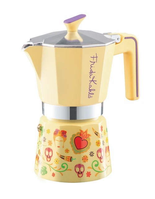 Pedrini Frida Kahlo Coffee Maker, 6 Cups