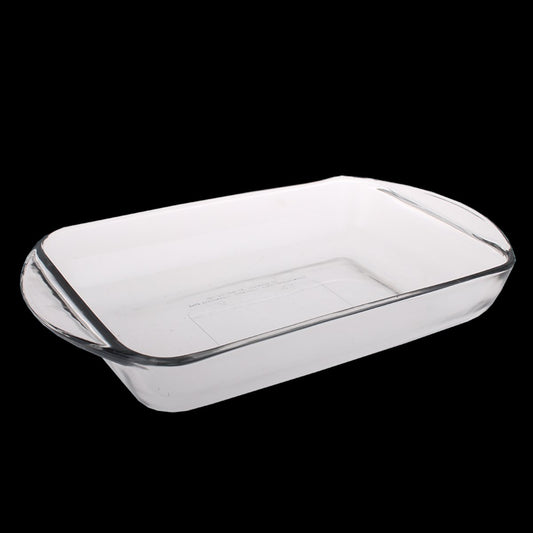 Kitchen 20 X 28Cm Classics Glass Baking Dish Tray Plate 2L Oven Safe