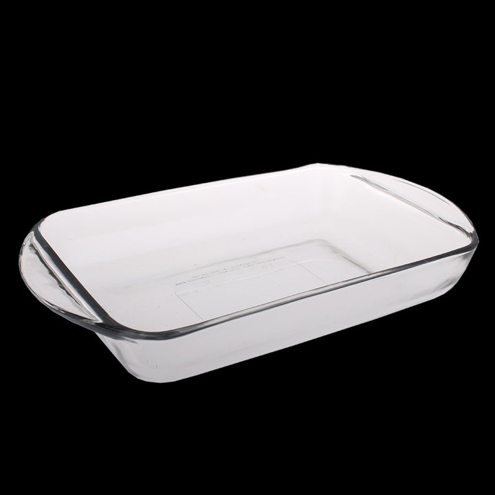 Kitchen 20 X 28Cm Classics Glass Baking Dish Tray Plate 2L Oven Safe