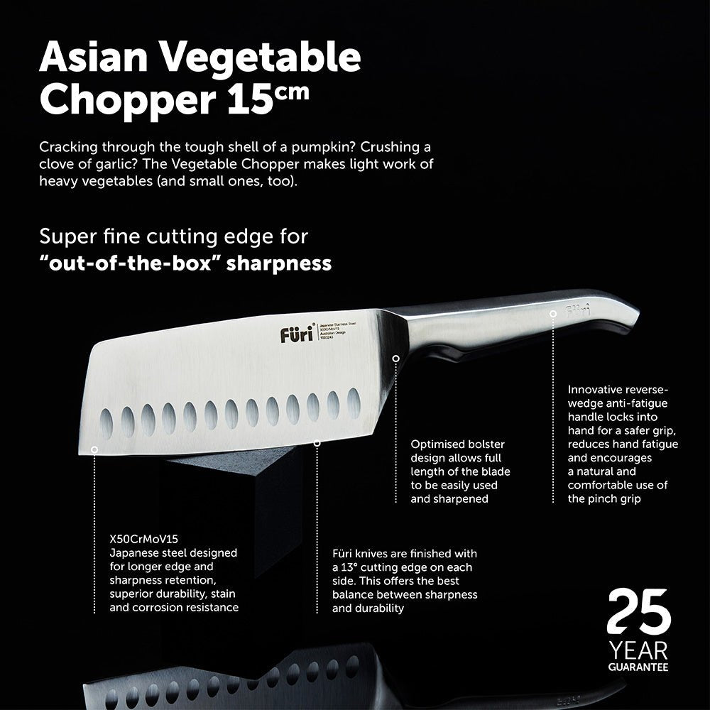 Furi Pro 15cm Asian Vegetable Chopper
