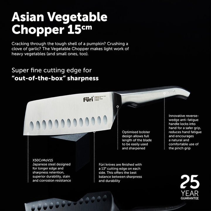 Furi Pro 15cm Asian Vegetable Chopper