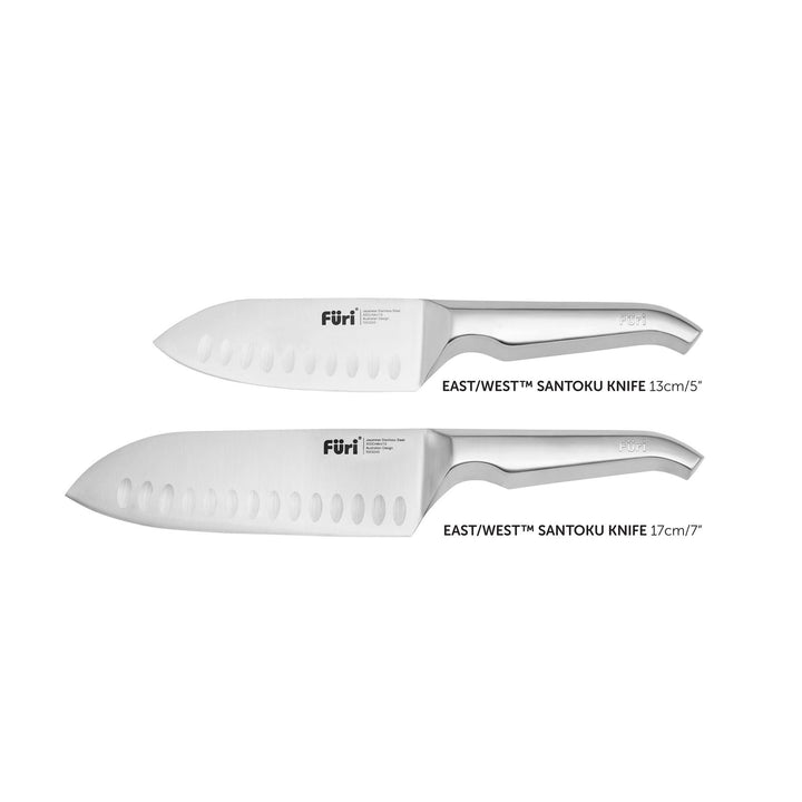 Furi Pro East West Santoku 2 Piece Knife Set