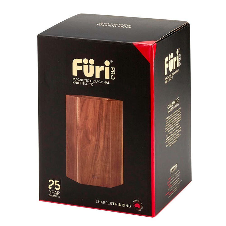 Furi Magnetic Hexagonal Knife Block