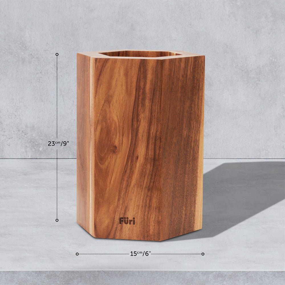 Furi Magnetic Hexagonal Knife Block