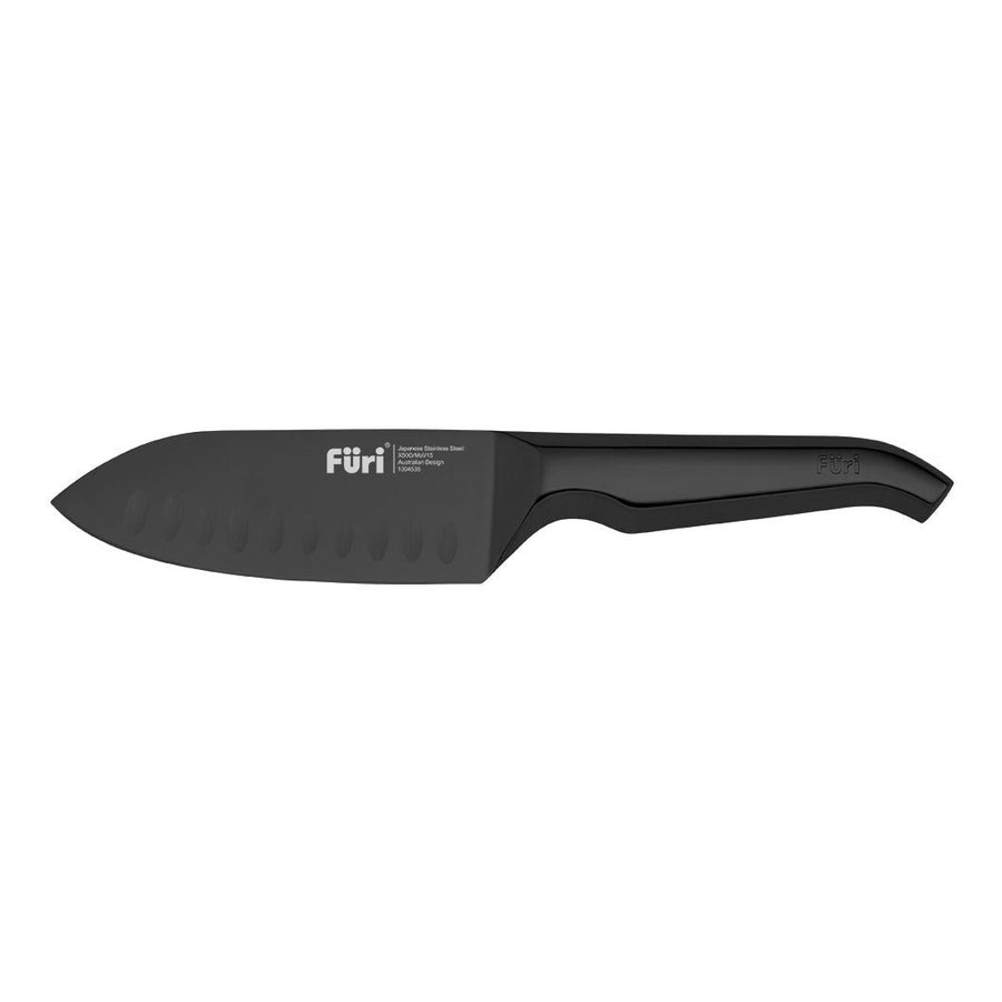 Furi Pro Jet Black East West 13Cm Santoku Knife