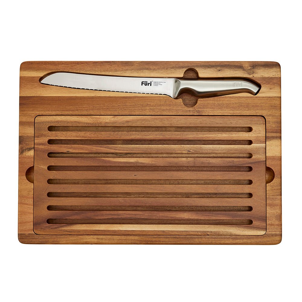 Furi Bread Knife And Board Set