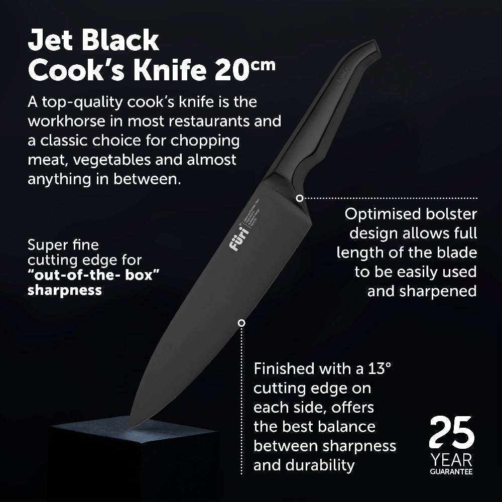 Furi Jet Black Classic Set 2 Piece