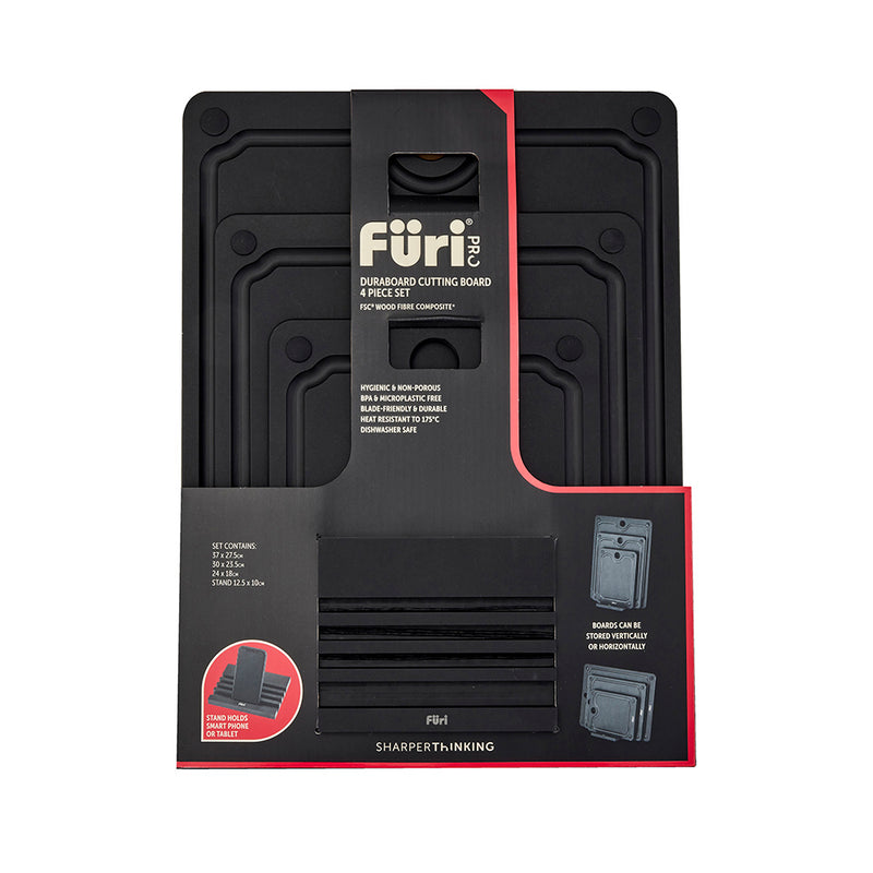 Furi Duraboard Cutting Board Set 4 Piece