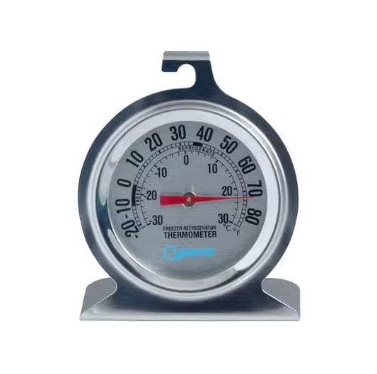 Cuisena Fridge Freezer Celsius Temperature Thermometer Stainless Steel