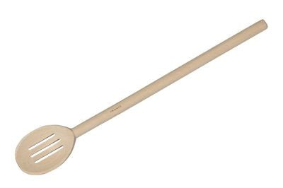 Euroline Wood Slotted Spoon 35cm