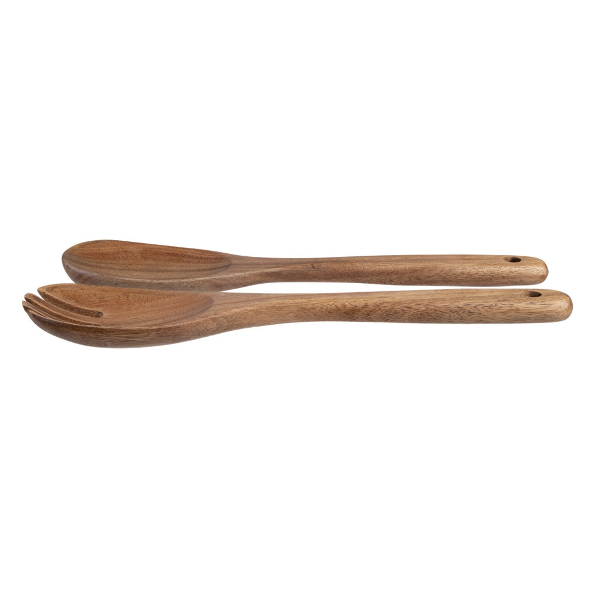 Alfresco Lane Acacia Wood Salad Serves - Set Of 2 - 28Cm
