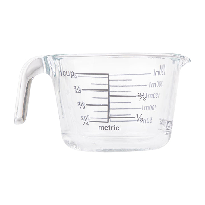 Borosilicate Glass Measure Jug 1 Cup/250ml