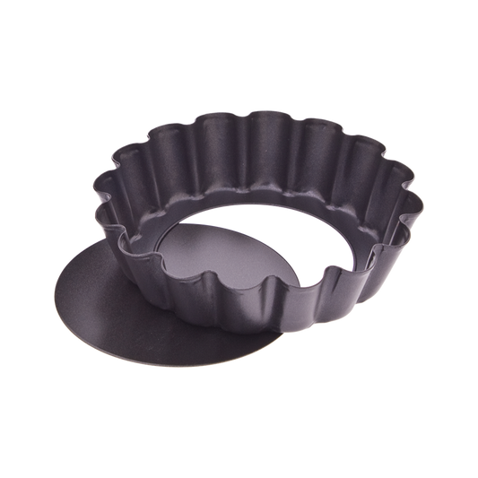 12cm X 3cm Non Stick Mini Quiche Pan Fluted