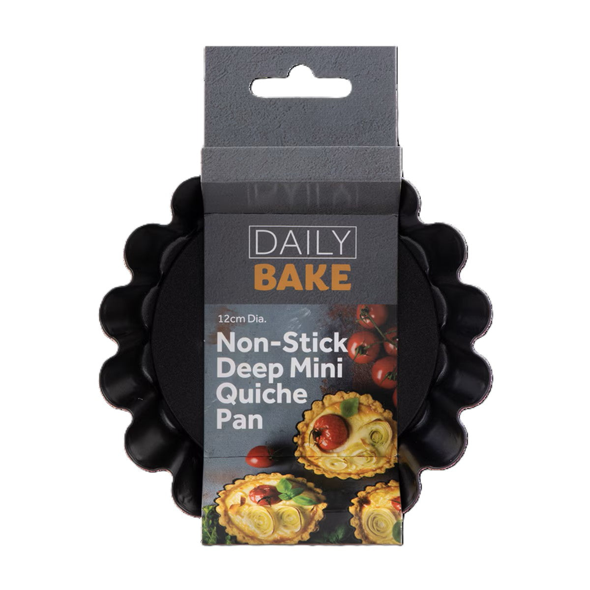 12cm X 3cm Non Stick Mini Quiche Pan Fluted