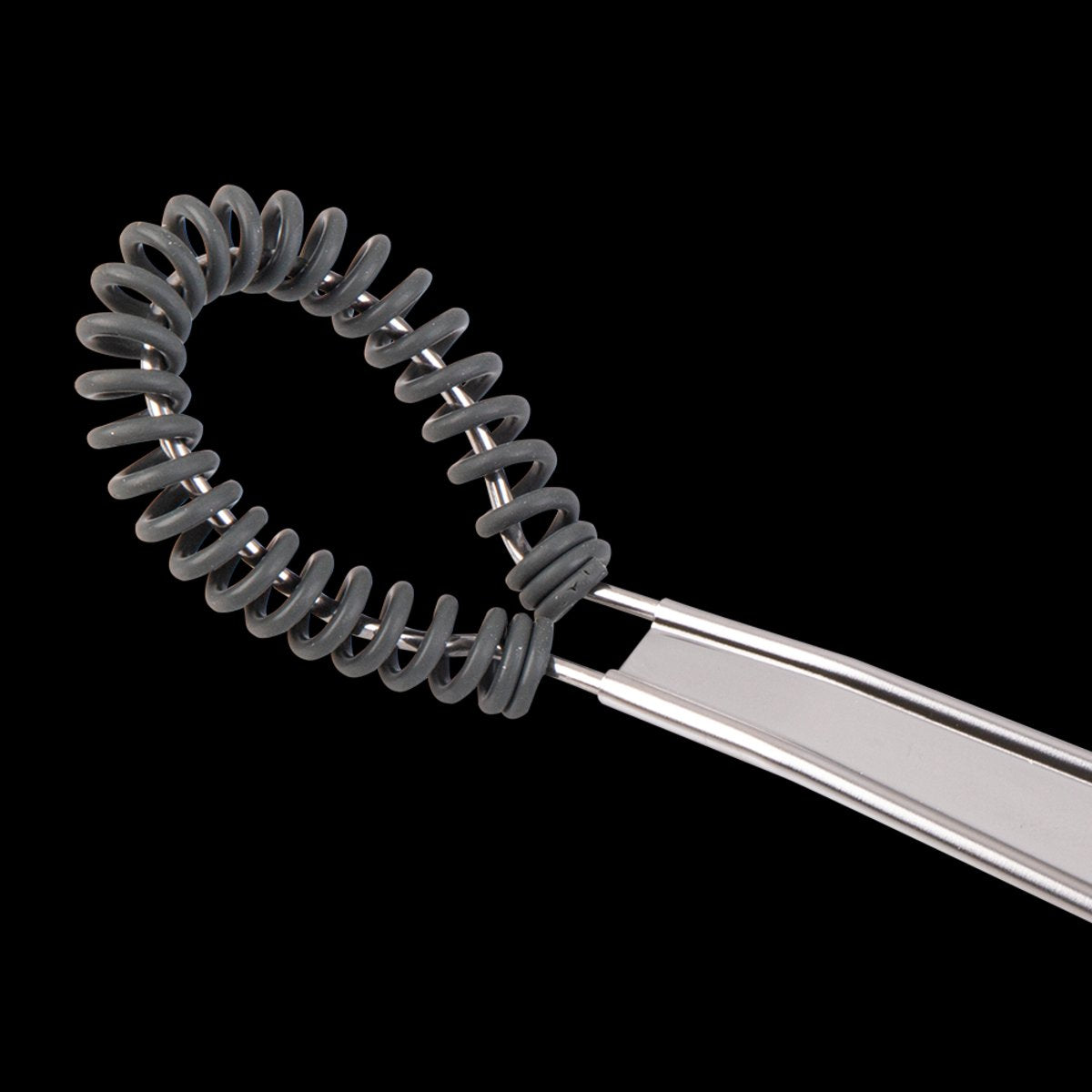 Silicone Little Gem Sauce Whisk (charcoal Grey)