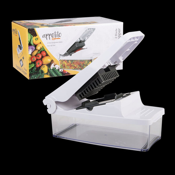 Appetito 2-Blade Vegetable Chopper