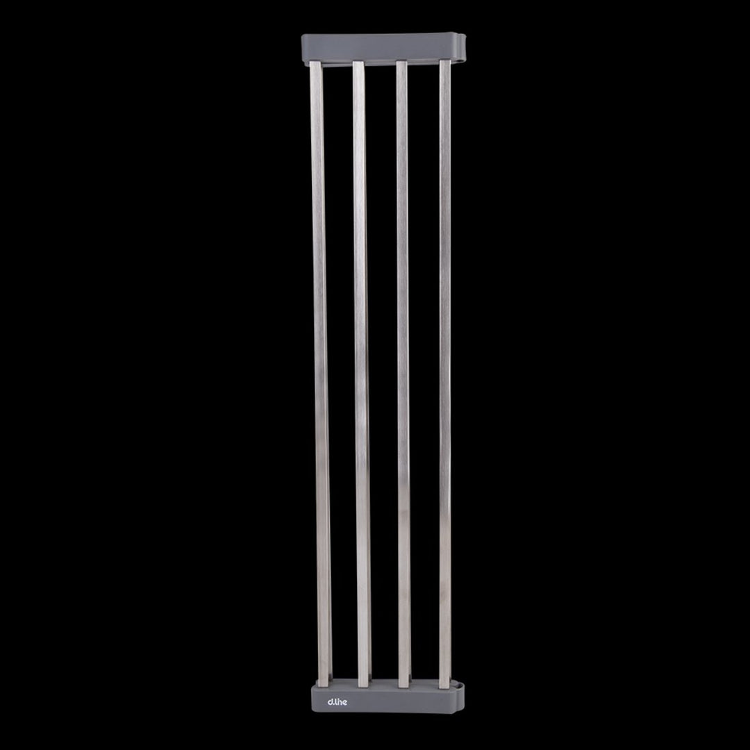 Stainless Steel Folding Sink Drying Rack 51X24Cm (Grey)