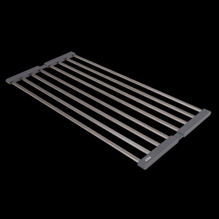 Stainless Steel Folding Sink Drying Rack 51X24Cm (Grey)