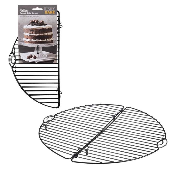 N/s Foldable Round Cake Cooling Rack 32cm Dia