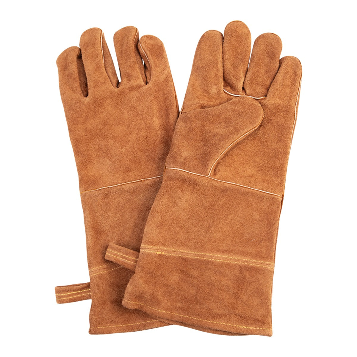 Urban Grill Leather Bbq Gloves - Tan