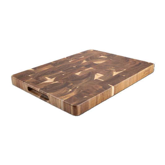 Acacia Wood End Grain Cutting Board - 40 X 30 X 3Cm