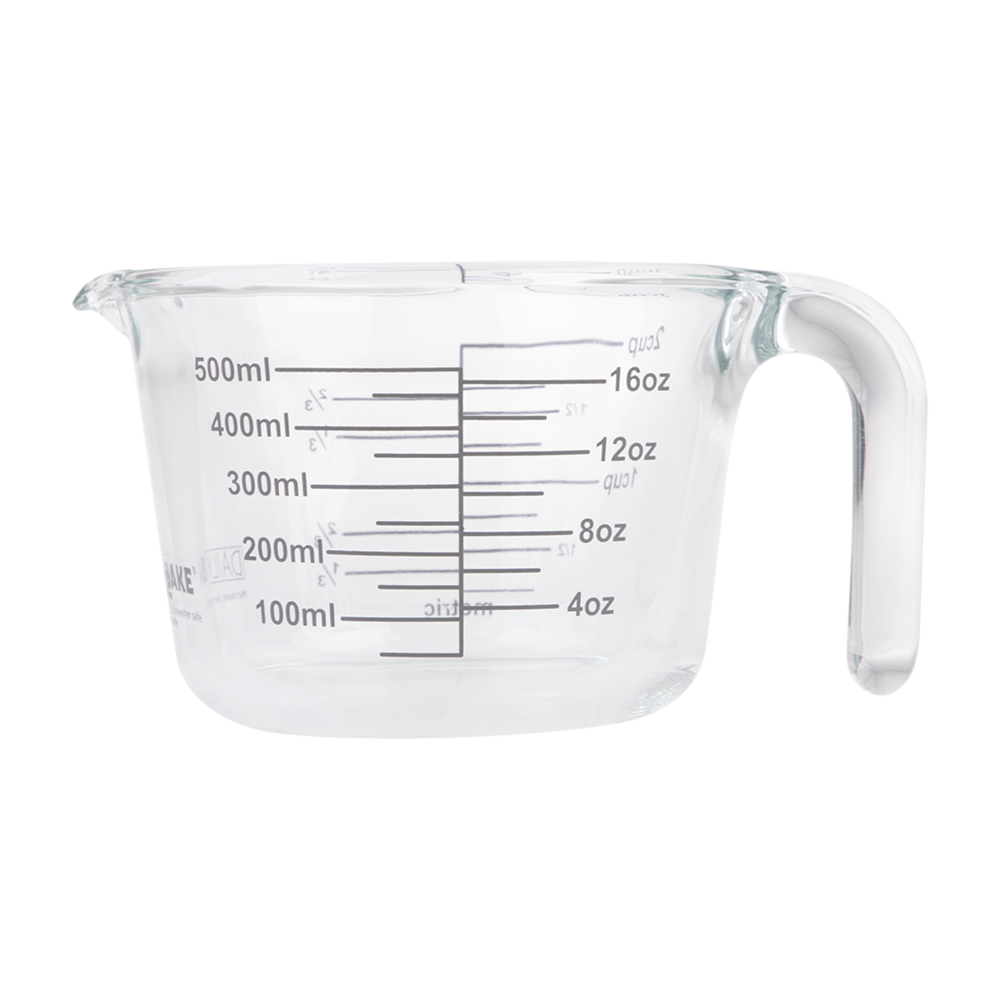 Borosilicate Glass Measure Jug 2 Cup/500ml