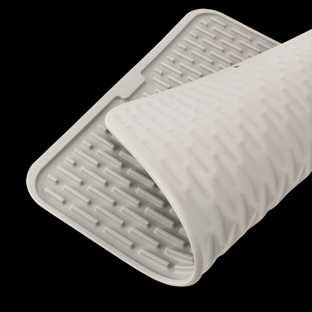 Silicone Drying Mat 43 X 32cm (stone)