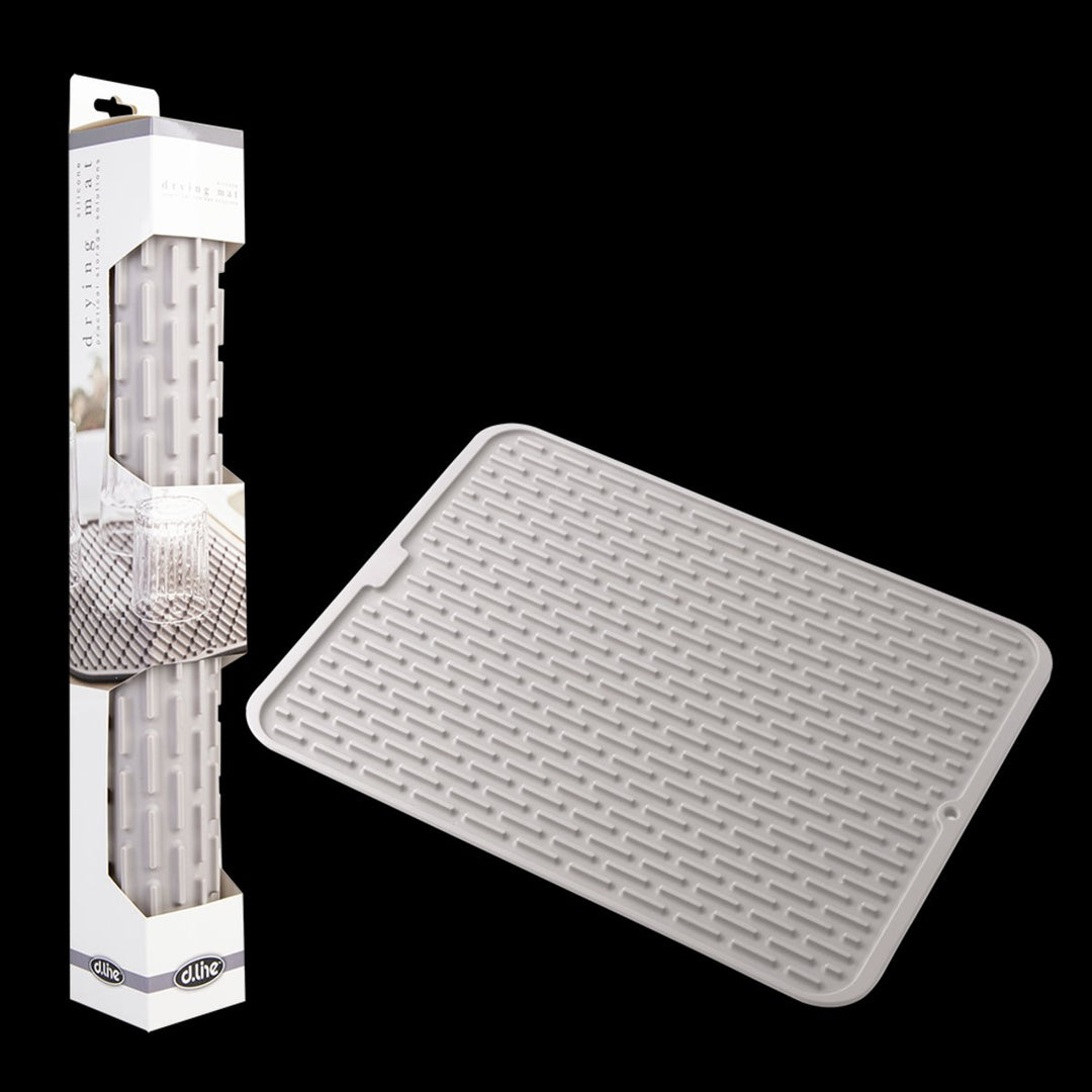 Silicone Drying Mat 43 X 32cm (stone)
