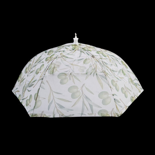 Alresco Lane Round Nylon Net Food Cover 40Cm - Olive