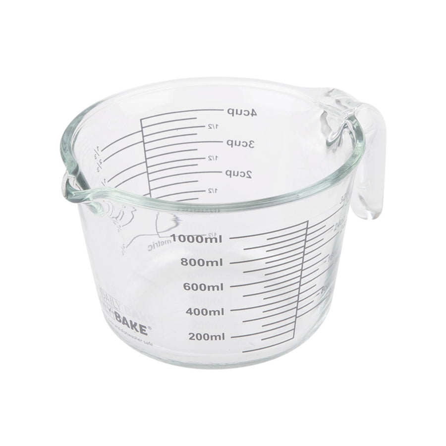 Borosilicate Glass Measure Jug 4 Cup/ 1l