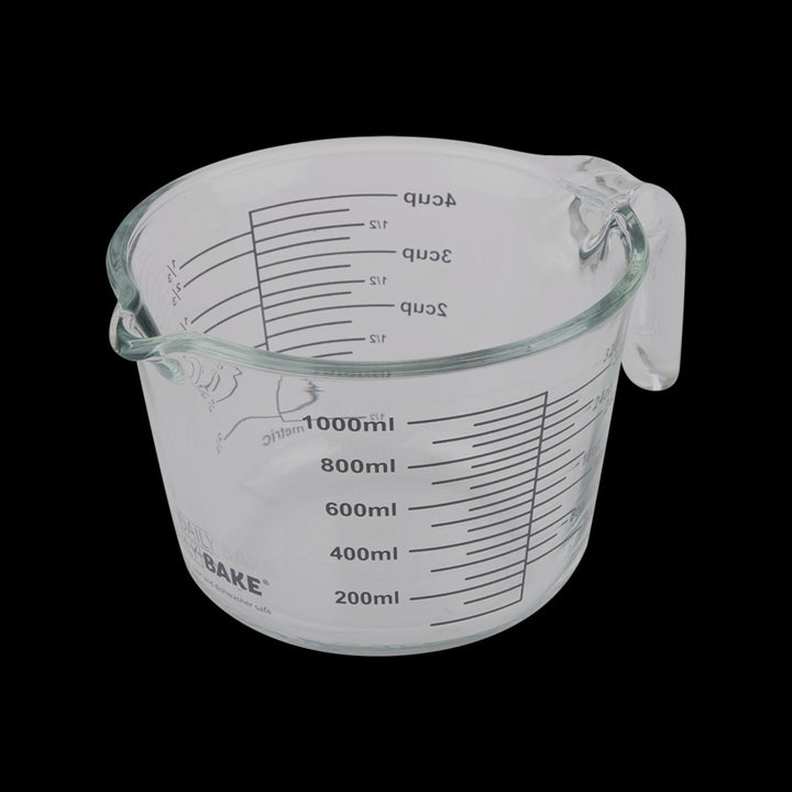 Borosilicate Glass Measure Jug 4 Cup/ 1l
