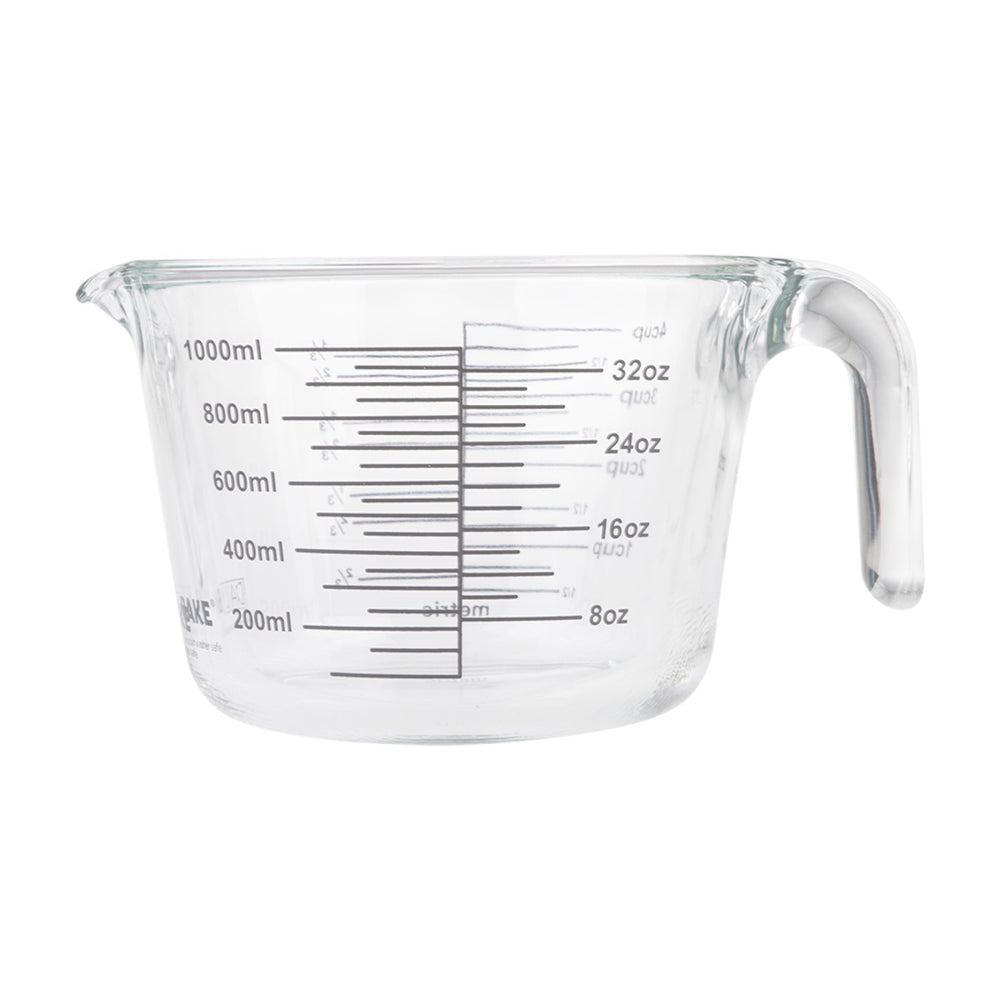 Borosilicate Glass Measure Jug 4 Cup/ 1l
