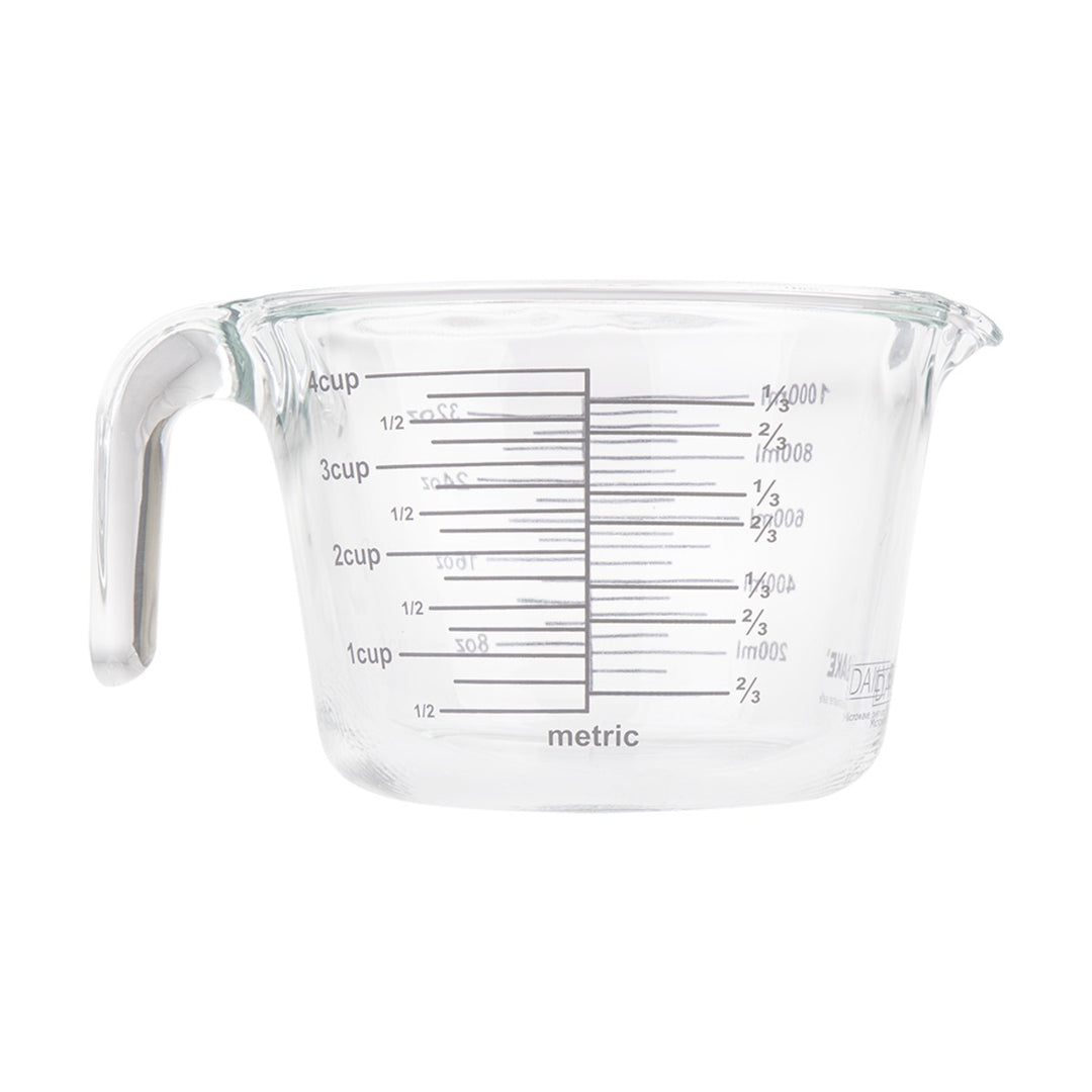 Borosilicate Glass Measure Jug 4 Cup/ 1l