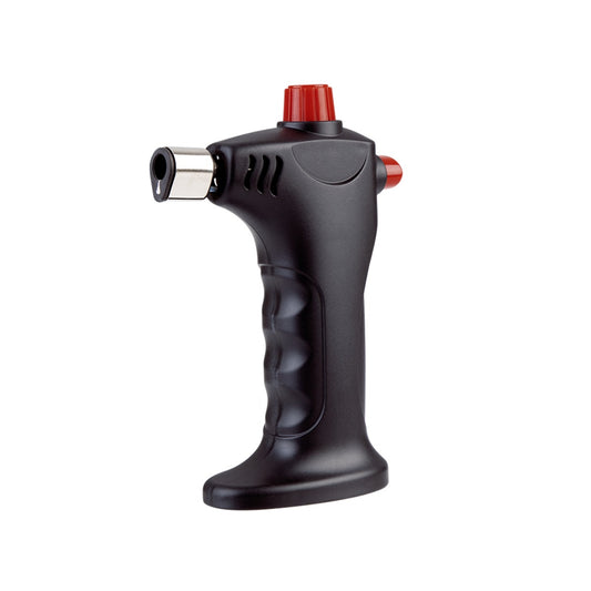 Appetito Cooks Refillable Kitchen Blow Torch W/ Safety Lock Switch Black