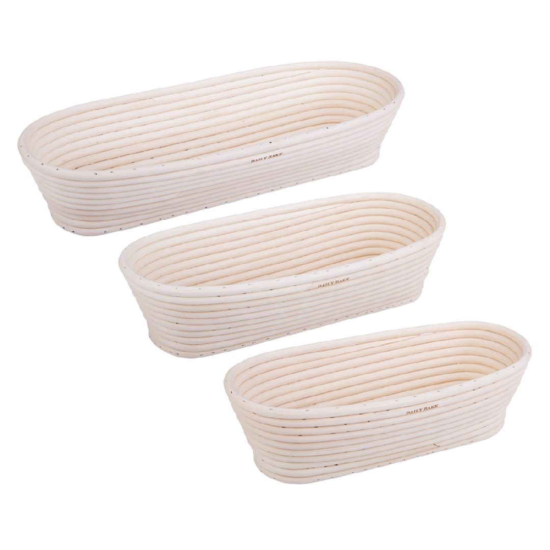 Oval Proving Basket 35 X 15 X 7cm