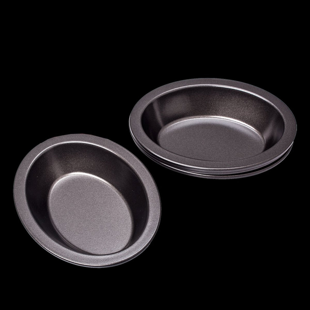 Non Stick Oval Pie Dish 14 X 10cm Set Of 4