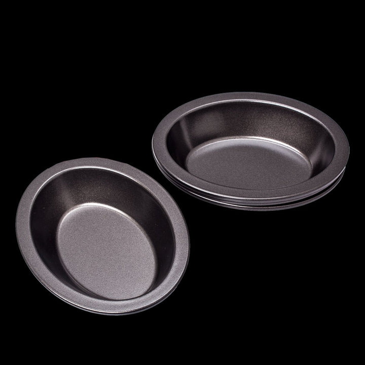 Non Stick Oval Pie Dish 14 X 10cm Set Of 4