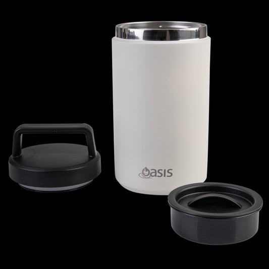 Oasis Food Flask 700ml Alabaster Cream